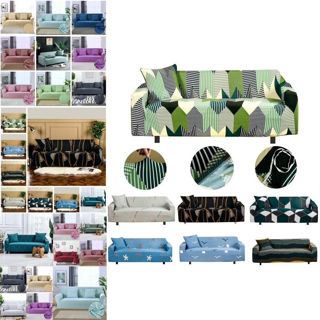 Универсальный чехол-накидка из мягкого эластичного материала «все включено» на 1-4 места для максимальной защиты дивана