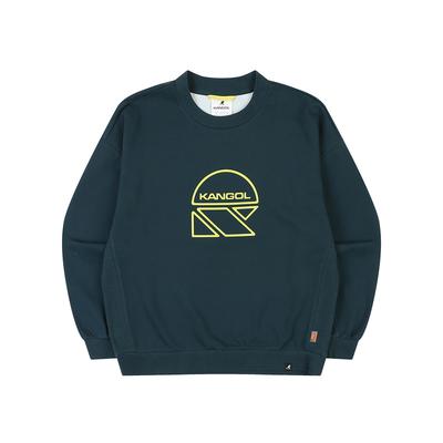 KANGOL Crs Шлем Логотип Свитшот 9020 Зеленый