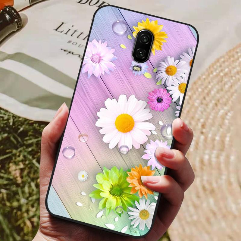 Чехол для Oneplus 6 6T Силиконовый Мягкий ТПУ Задняя Крышка Чехол для Телефона Для One Plus Oneplus 6t 6 T Чехол Черный Чехол Coque Fundas Capa