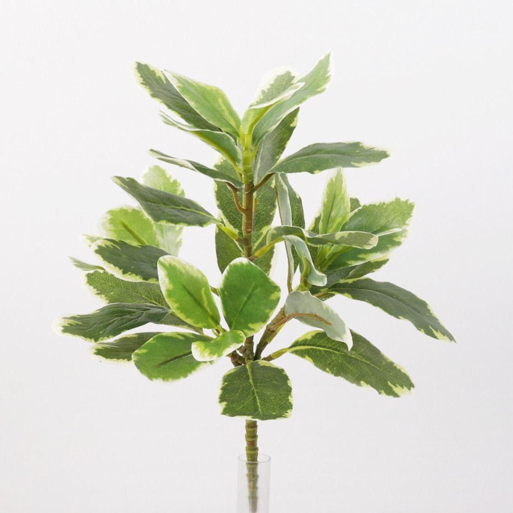 Искусственное растение 35 листьев Искусственный фикус Большое пластиковое тропическое дерево Баньян Реалистичное поддельное дерево фикус Свадебный декор