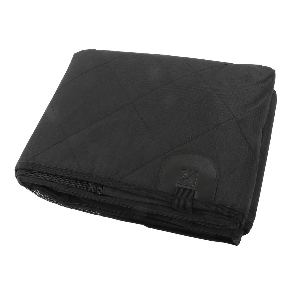 Dog Car Seat Cover Waterproof Oxford Cloth Breathable Comfortable Pet Car Hammock Black