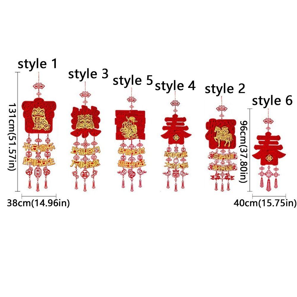 Handmade Chinese New Year Decoration Chinese Style Spring Festival Decor  Living Room