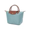 Longchamp Складная нейлоновая сумка для пельменей с короткой ручкой, маленькие женские сумочки, эвкалиптово-зеленый 1621089P93