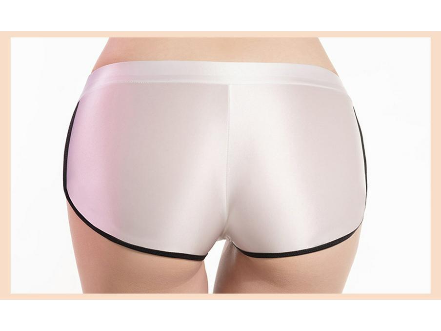 Sleek Low Waist Sporty Hip-Lifting Short Shorts: Tempting, High-Elastic