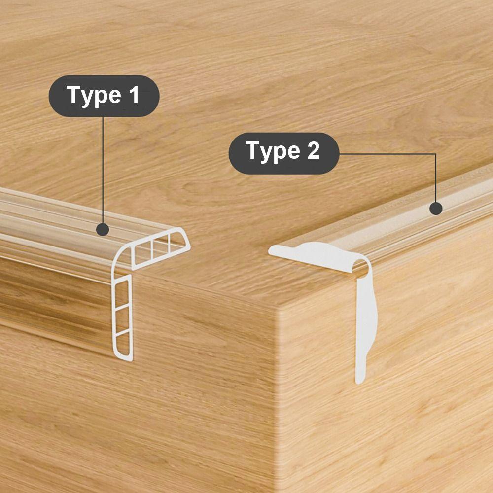 Transparent Furniture Corner Protector Anti Collision Airbag Bumper Table Edge Guard Strip