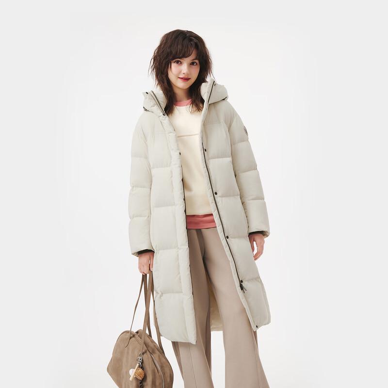 Tanboer Женский длинный пуховик с капюшоном 5530822D