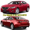 Для Mazda 6 Atenza GJ 2013 2014 2015 2016 хромированная крышка панели рулевого колеса, кнопка переключения, накладка, наклейка, украшение автомобиля