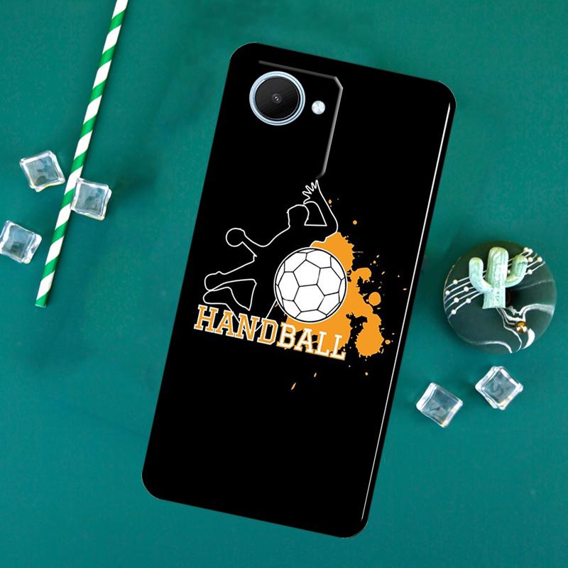 Handball Sport For Realme C71 C75 C55 C53 C67 C61 C33 C63 C51 10 11 12 13 14 Pro Plus C65 GT7 15 Pro Case