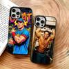 Чехол для телефона рестлера Джона Сины для iPhone 17, 16, 15, 14, 13, 12, 11 Plus, Pro Max, XS, Цветной Серебряный Чехол для телефона Funda Cover