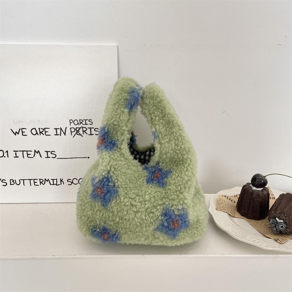 Женский клатч с леопардовым принтом, мягкий плюшевый, осенне-зимний, модная сумочка, тоут, для хранения