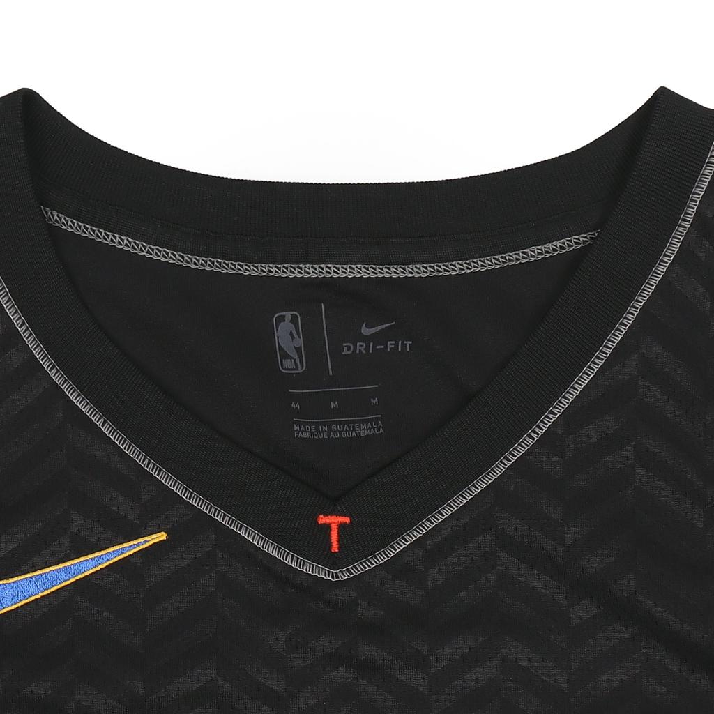 Nike NBA Brooklyn Nets Durant City Edition Jersey Black Men Streetwear CN1713-010