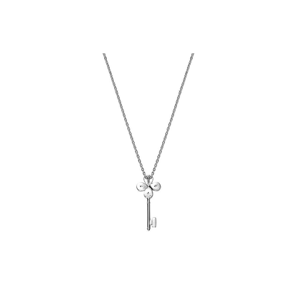 Swarovski Noble Transfer Key Series Fashion Simple Four-Leaf Clover Pendant Necklace Women necklace Silver 5007808