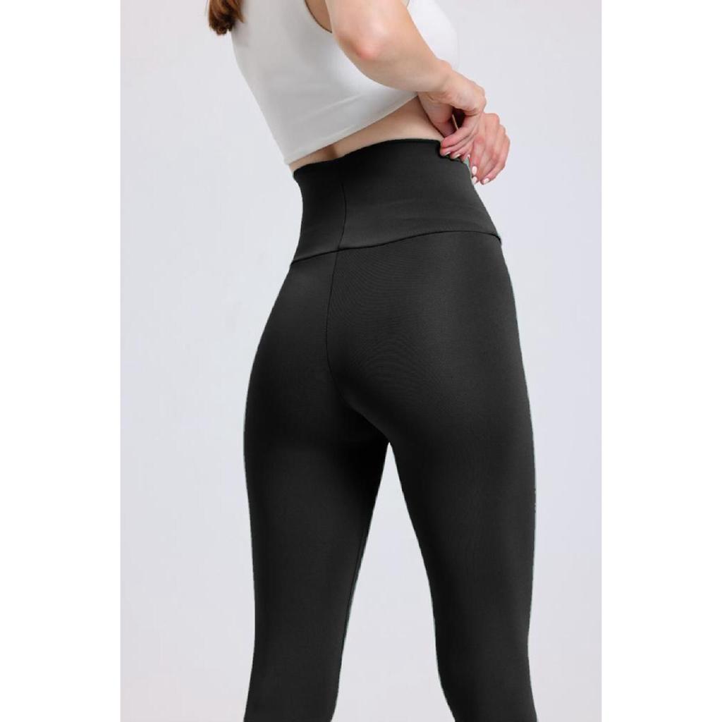 Navy Blue Cross Belt Push-up Slimming High Waist 1 Size Slimming Tights