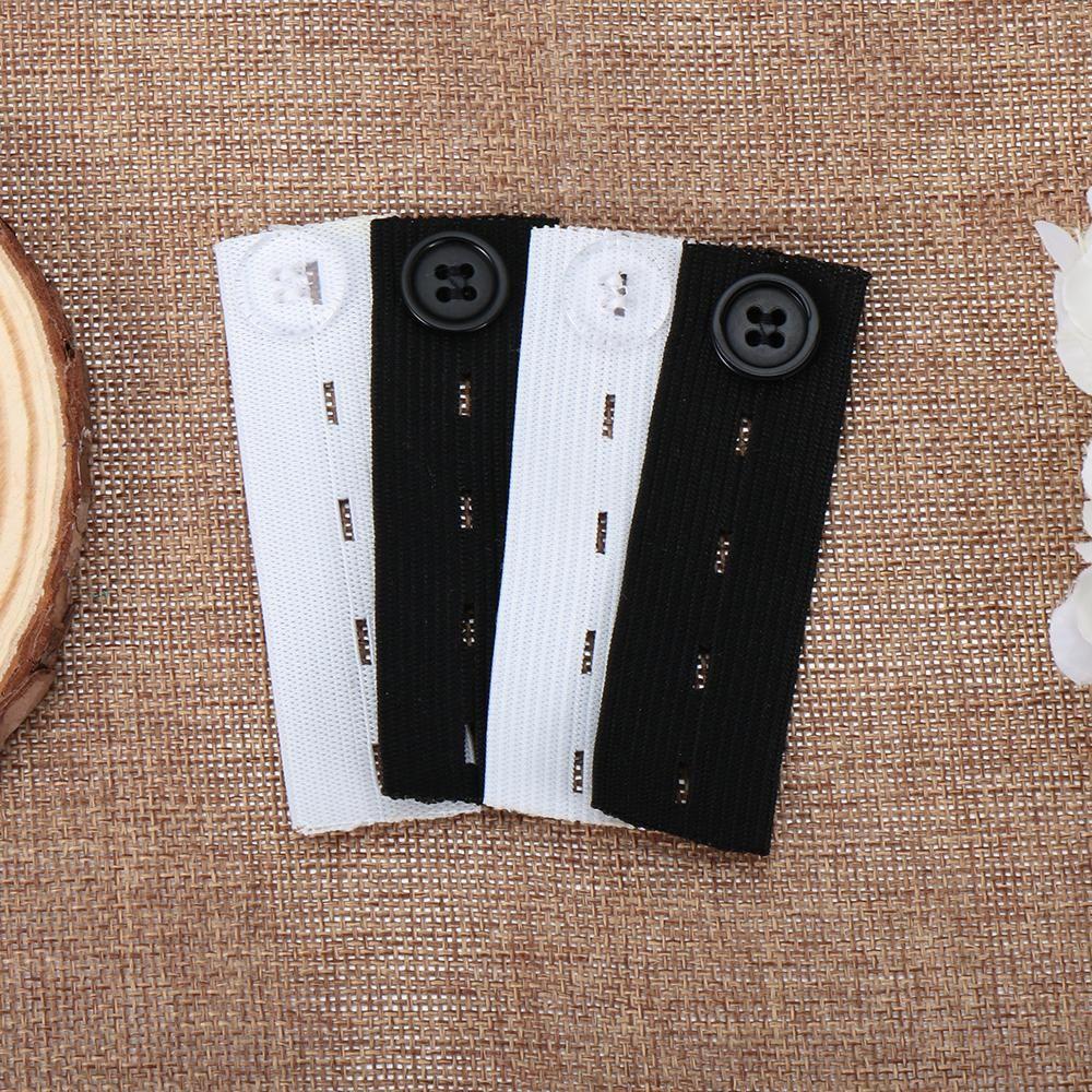 2/4/6PCS Jeans Skirts Garment Accessories Maternity Waist Band Button Hooks Pant Extender Belt
