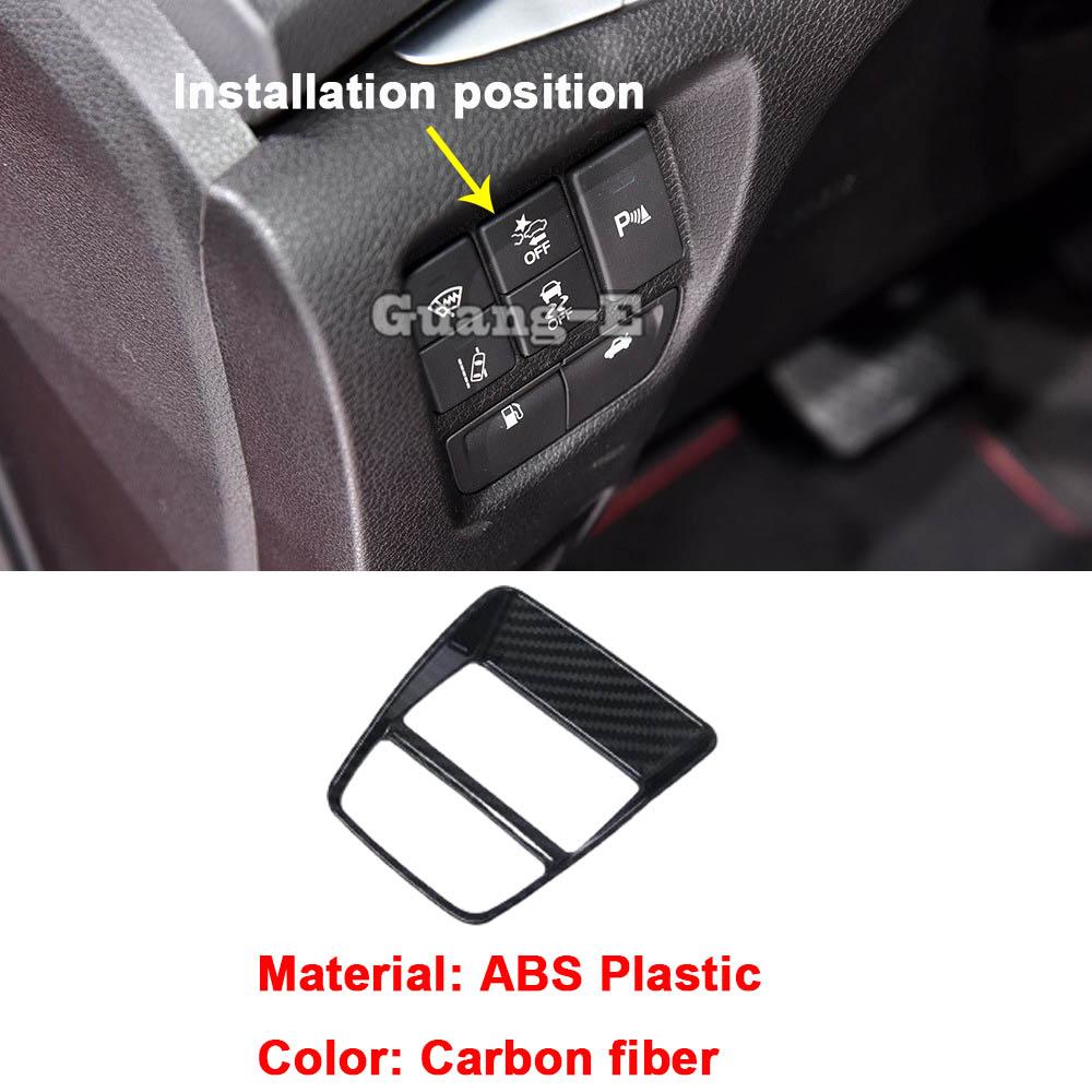 For Acura TLX 2018 ABS Light Button Frame Glove Box Handle Armrest Trim Steering Wheel Cover Bowl Accessories