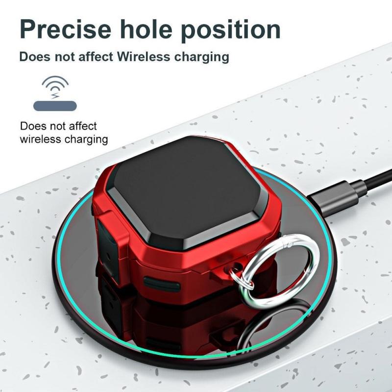 Мягкий защитный чехол для наушников с замком-переключателем, чехол против падения, совместимый для Samsung Buds Pro/Buds