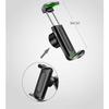 Universal Car Dashboard Mount Holder Snap-on Phone Rack Rotating Rearview Mirror Gps Navigation Hud Stand Clamp