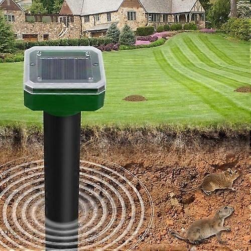 Ultrasonic Solar Repellent Scare Pests Snakes Rats