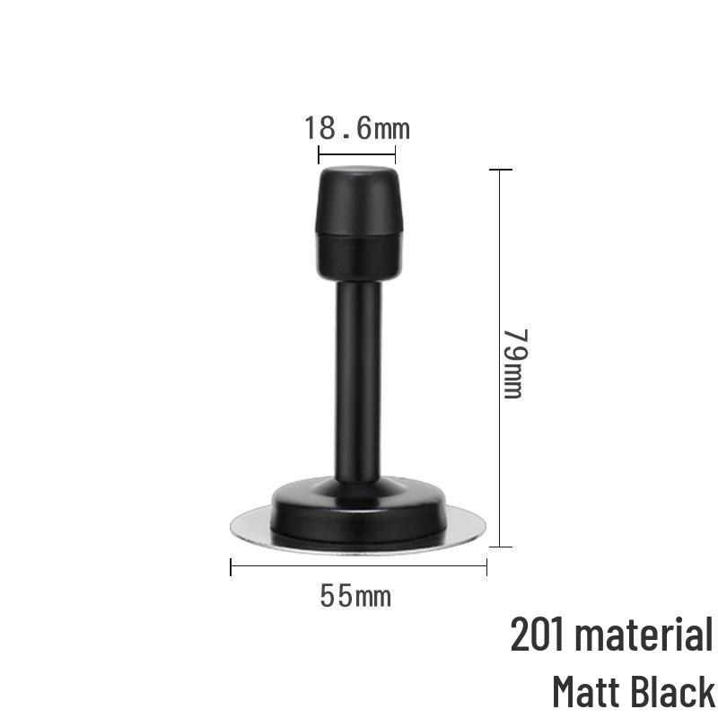 Самоклеящийся противоударный стопор для двери и присоска-бампер для безопасного входа и дверей ванной комнаты