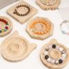 Wooden Bead Board Creative Storage Tray Organize Multiple Styles Bracelets DIY Ornament Display Grooves Sundries Accessories