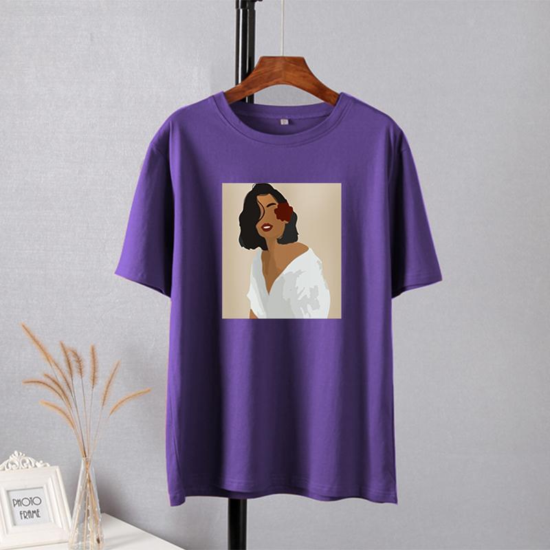 Shellsuning большие корейские футболки с короткими рукавами, женские футболки с эстетическими фигурками для женщин, летние простые базовые топы из мягкого хлопка