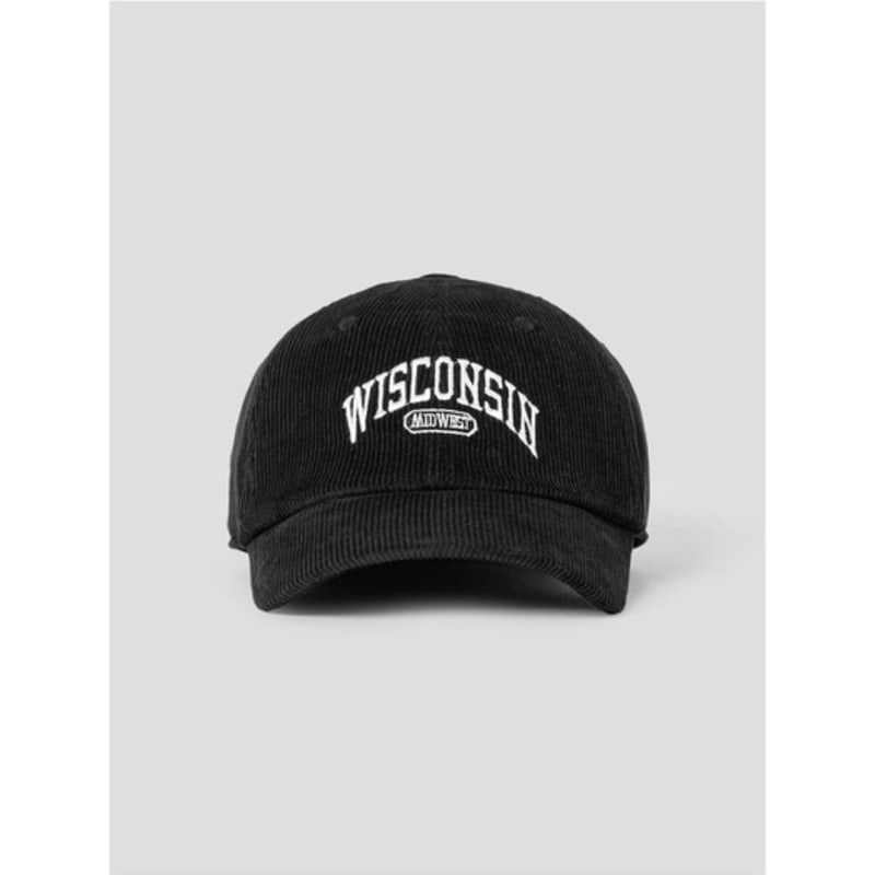 8seconds Вельветовая бейсболка черная (29598BWY55)