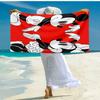 Ultra-Soft Beach Towel with Mickey-Minnie Theme,Ideal for Pool - Camping, Diving - Perfect Travel Essential, Vibrant Beach Towel.