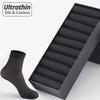 HSS Brand 10Pairs Men Summer Socks High Quality Business Casual Thin Socks Breathable Bamboo Male Cool Socks Very Thin No Box Packing