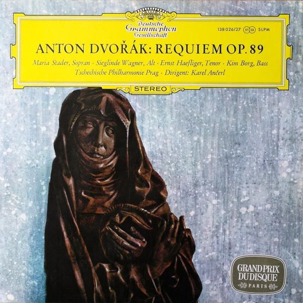 LP Record ANTON DVOAK Requiem Op. 89 138026SLPM Deutsche Grammo Germany Classical Used