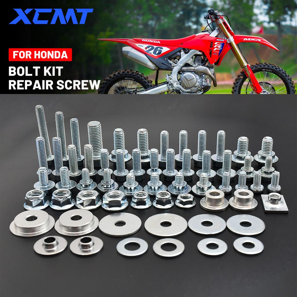 Motorcycl Hardware Bolt Full Plastics Fastener Kit For HONDA CR CRF CRF-R CRF-RX CRF-X 125 150 200 250 300 350 400 450 2003-2025