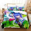 3D Anime Uma Musume Pretty Derby Twin Turbo Bedding CollectionDuvet Cover Bed Collection Quilt CoverKing Queen Twin Size Boys Girls Adults