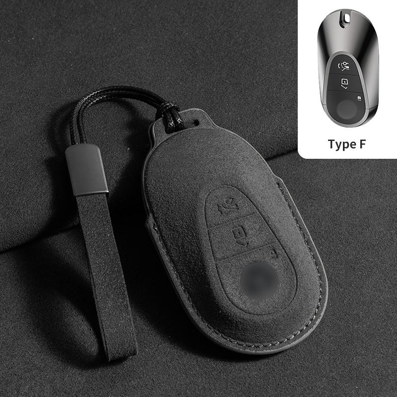 For Cross-border Markets Fits Benz C/E/S Class C260 E300 S350 GLC260 Factory in Stock Key Fob Cover for Mercedes-Benz
