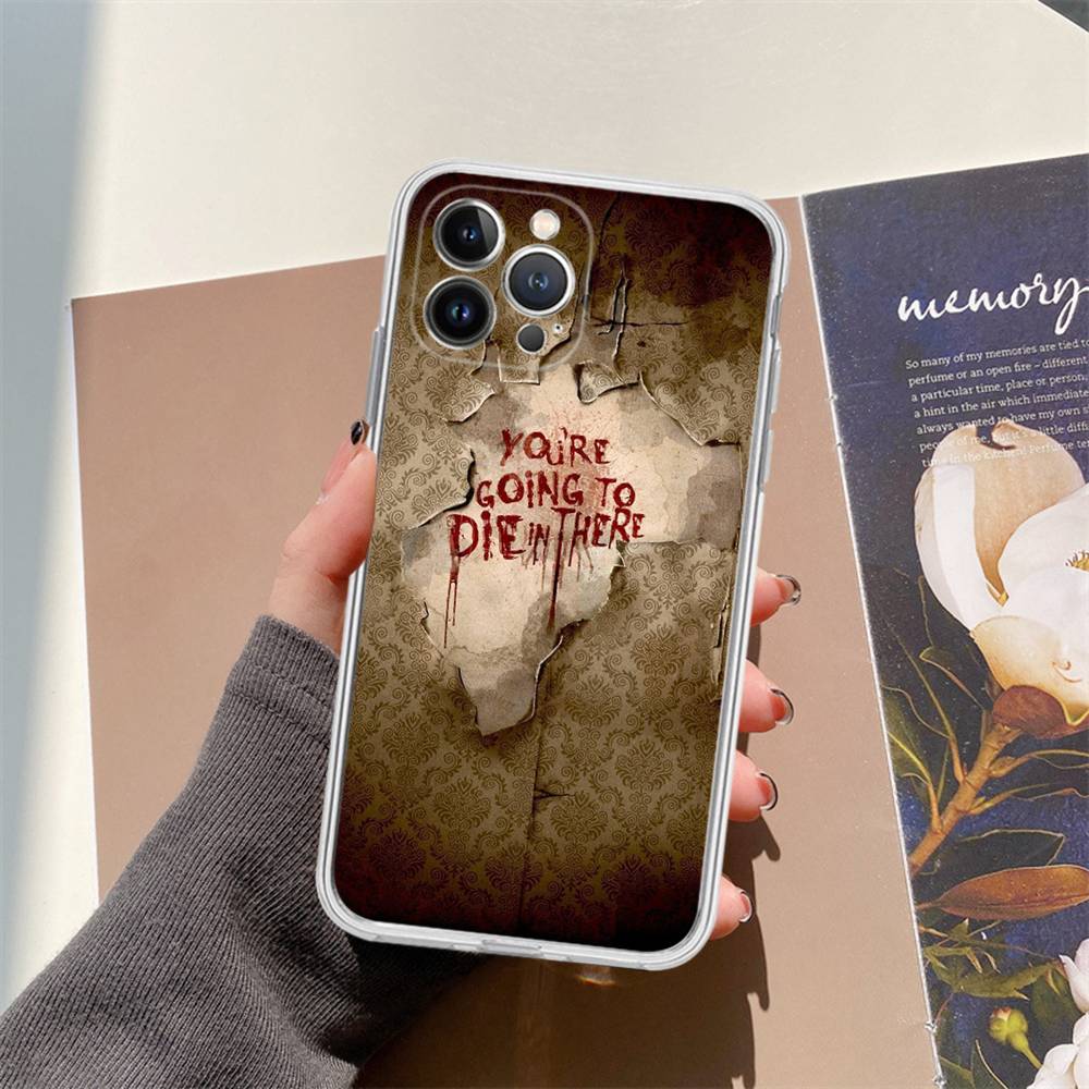 Чехол для телефона American Horror Story AHS 1984 для iPhone 17 16 15 14 13 11 12 Pro Max 16 Plus Прозрачный