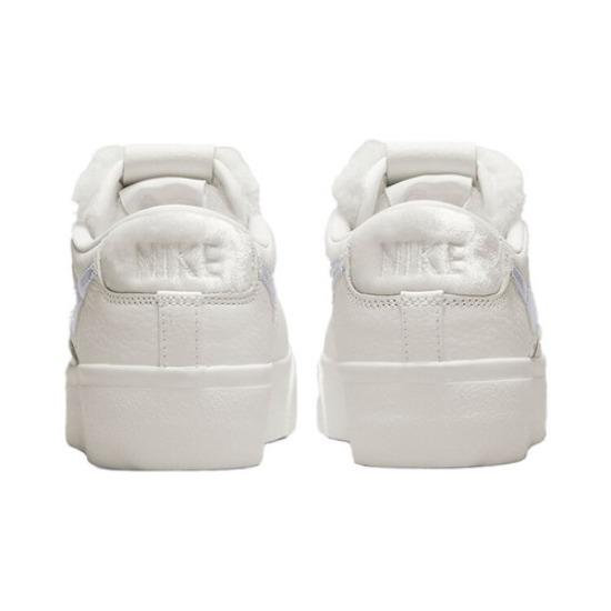 Nike Blazer Low Platform Искусственный мех шерпа W - DO8993-100