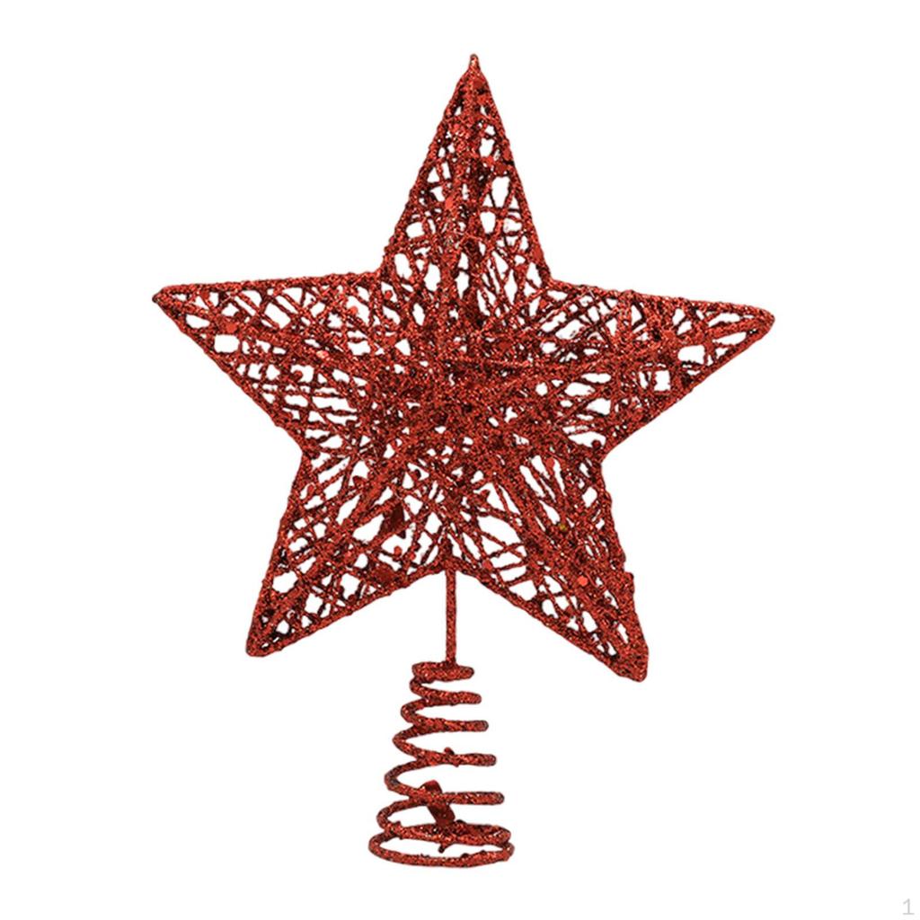 Украшения для рождественской елки Рождественский домашний декор Креативный блеск для верхушки дерева для вечеринки по случаю Нового года