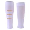 Customized Football Calf With Hole Compression Leg Warming Sports Leg Sleeves Socks  Adult Men's Leggings