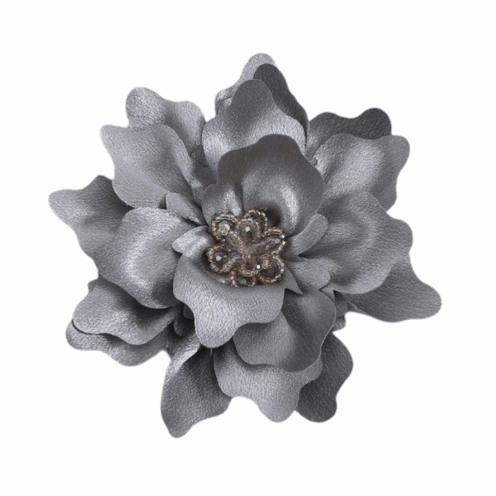 Dual-purpose Large Flower Brooch Handmade Flower Hairpins French Style Flower Brooch Pin Dress