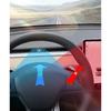 Model 3 & Model Y Head-up Display Embedded Design LED HUD Display Real-time Speed, Car Gear, Turn Signal