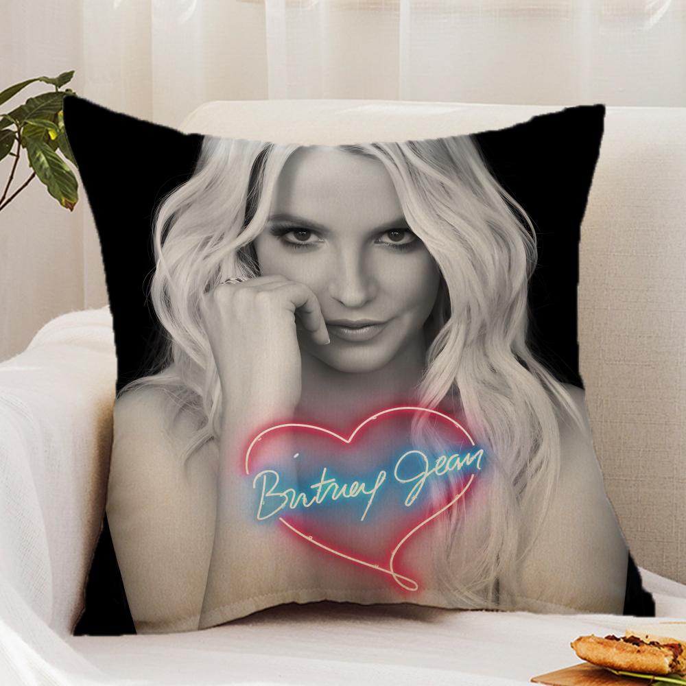 B-Britney J-Jean Чехол-подушка Премиум Комфорт Двусторонний Чехол для Подушки - Двойной Дизайн для Дома и Автомобиля