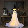 Halloween Ghost Decoration with LED Light Large White Scary Light Up Ghost