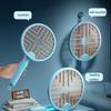 USB Rechargeable Mosquito Racket Insect Killer Foldable Fly Swatter Trap  Household