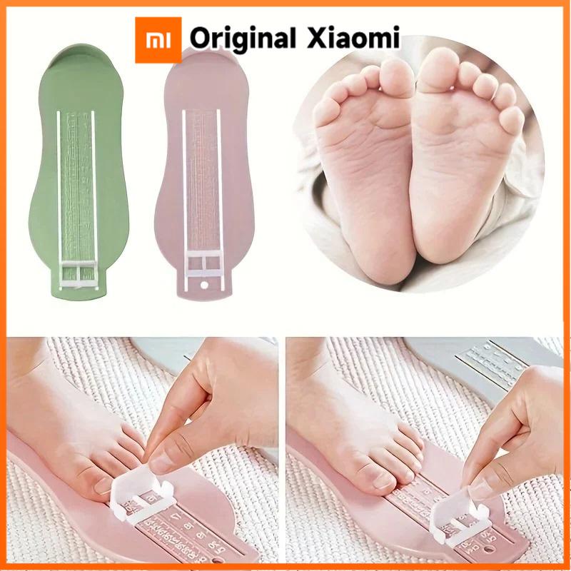 Xiaomi Инструмент для измерения стопы ребенка Калькулятор размера обуви для детей Точная линейка-измеритель длины стопы младенца для детей от 0 до 3 лет Безопасная примерка детской обуви