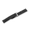 [Victorinox] Ремешок для часов 16 мм Резиновый ремешок без инструментов D2-DC Маленькая двойная складная застежка Замена ремешка для часов Легкий Черный [] V.60077