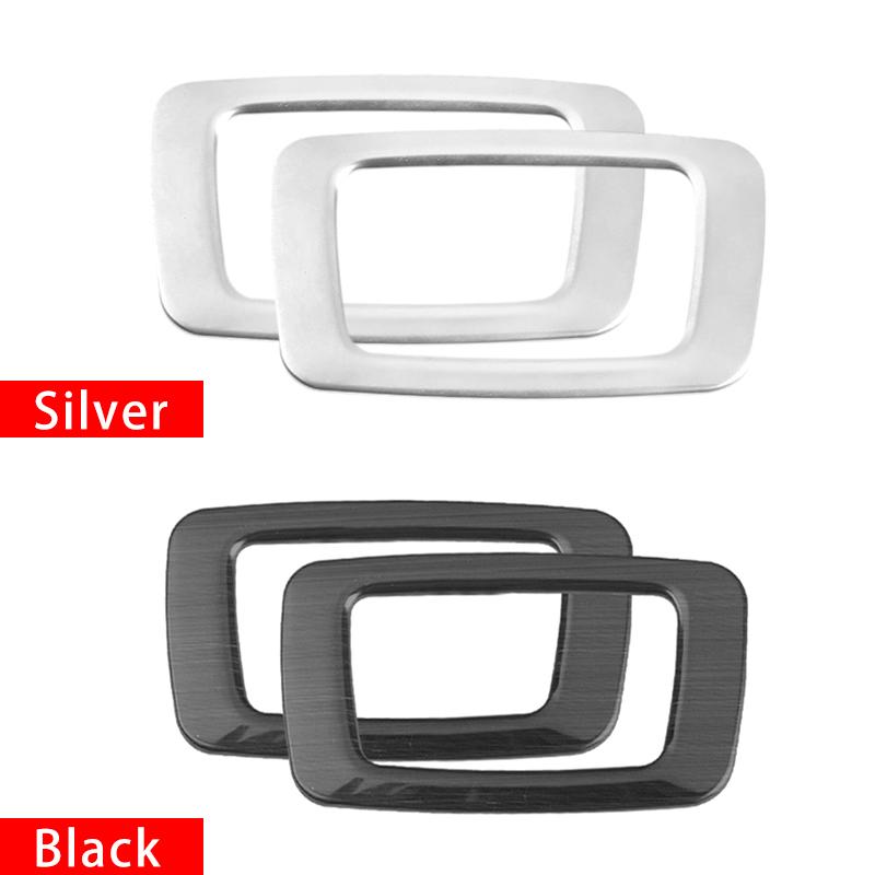 Для Volvo XC60 2018 2019 2020 2021 2022 2023 2025 Нержавеющая сталь автомобиля задний фонарь для чтения крыша лампа декоративная отделка рамка крышка наклейка