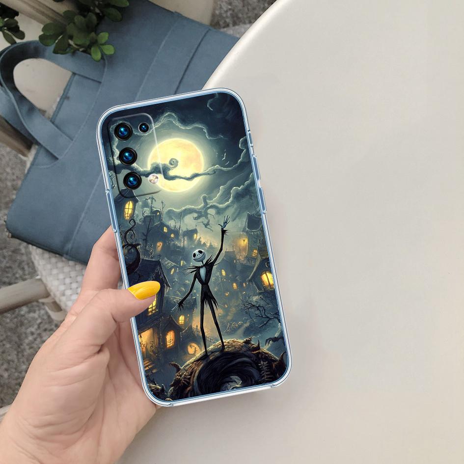 CJ83 Nightmare Before Christmas Phone Case for Motorola Moto Edge 20 30 40 50 S30 Fusion Ultra Pro Neo Lite + G200 G23