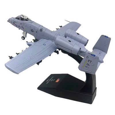 Модель истребителя A-10 Thunderbolt II из литого металла с подставкой