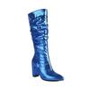 Q/New High-heeled Boots for Autumn and Winter, Fashionable Oversized Thick Heeled Women's Boots
