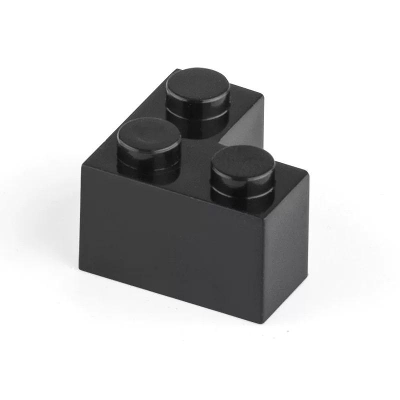 80 ШТ. УГОЛКИ-КИРПИЧИКИ 1x2x2 Совместимые 2357 Самоблокирующиеся Кирпичики Строительные Блоки Игрушки Аксессуары