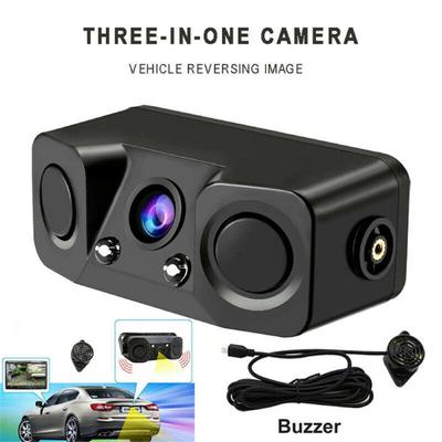 Автомобильные аксессуары, парковочная камера с датчиком радара, запись ночного видения, 170 градусов, автомобильная камера заднего вида для фургона