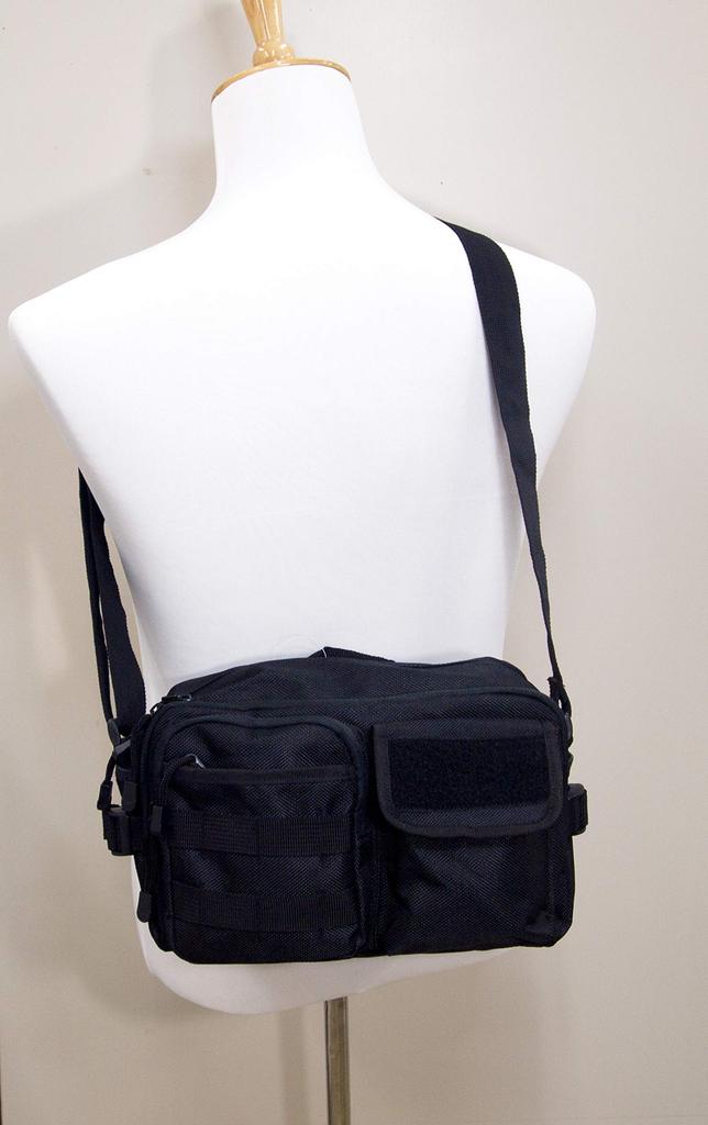 Stormcross Military Bag for Forces 0286 Bag/Pouch/Shoulder Bag/Waist Pouch/Body Self-Defense (Black)